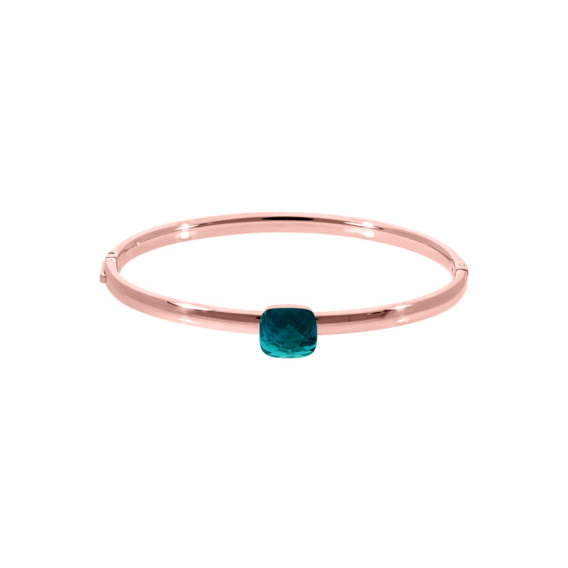 Firenze Bangle Rose Gold Blue Zircon / 2025-05-07 00:00:00 -0400