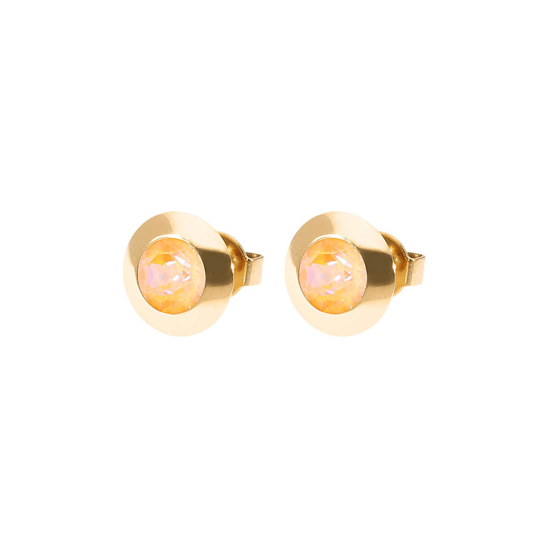 Tondo Stud Earring 0.35" - Gold