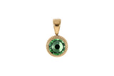 Fabero flat Pendant 10mm - Gold