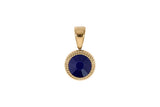 Fabero flat Pendant 10mm - Gold