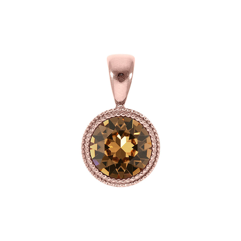 Fabero Pendant 0.43" - Rose Gold