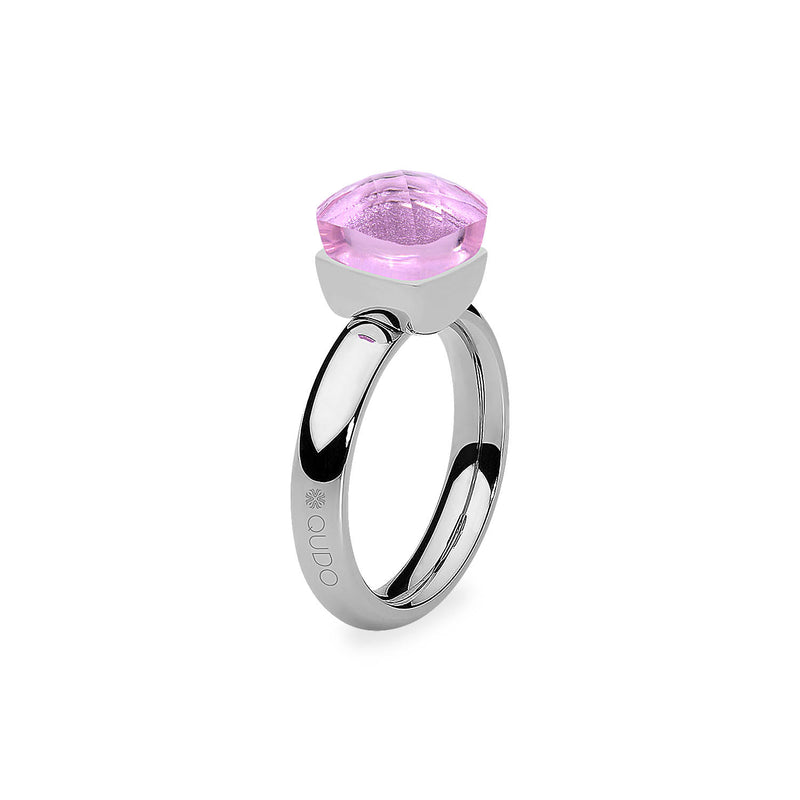Firenze Ring - Shades of Red & Purple - Silver