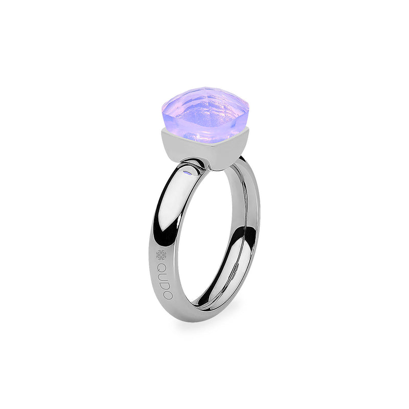 Firenze Ring - Shades of Red & Purple - Silver