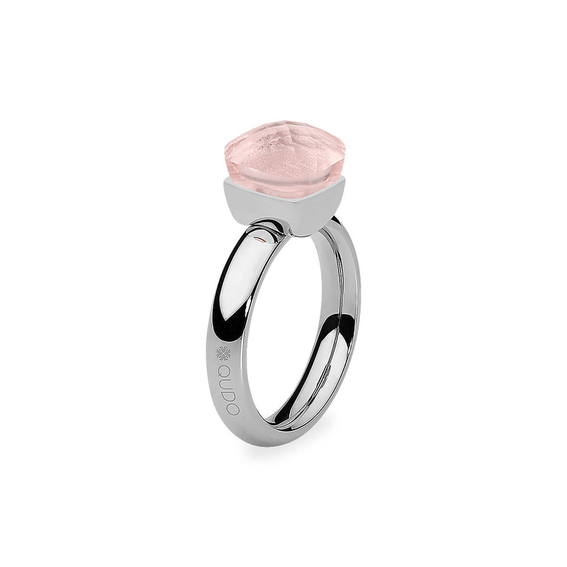 Firenze Ring - Shades of Rose & Grey - Silver
