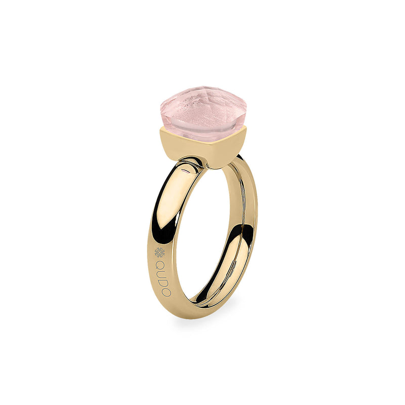 Firenze Ring - Shades of Rose & Grey - Gold