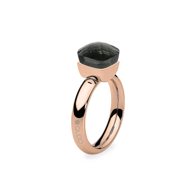 Firenze Ring - Shades of Rose & Grey - Rose Gold