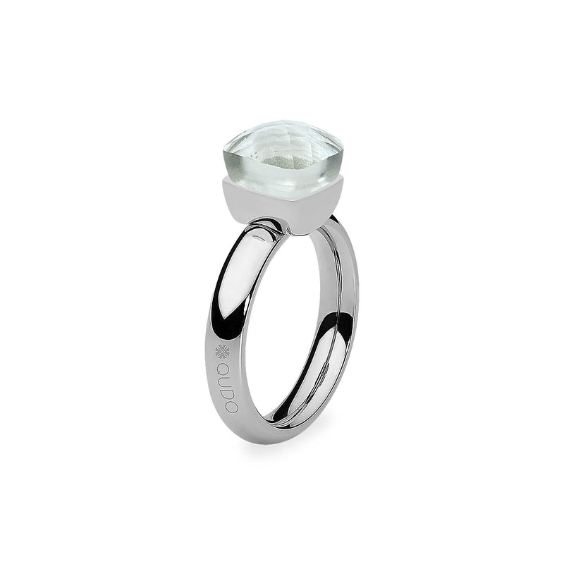 Firenze Ring - Shades of Rose & Grey - Silver