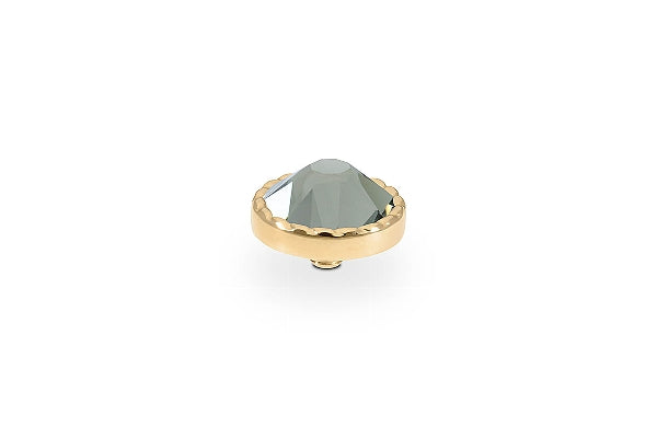 Bocconi flat Top 9mm - Gold