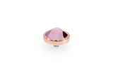 Bocconi flat Top 9mm - Rose Gold