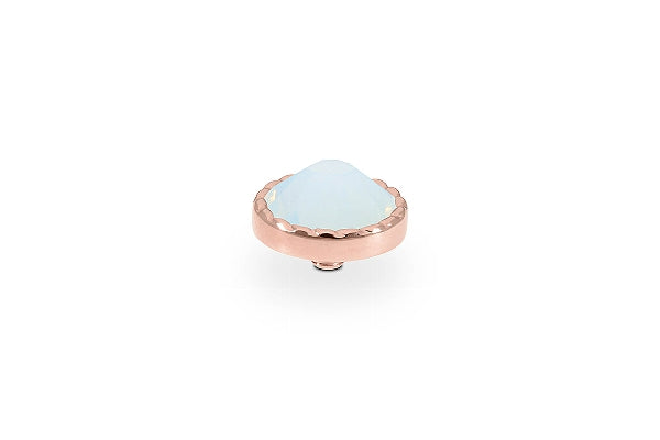 Bocconi flat Top 9mm - Rose Gold