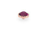 Bocconi flat Top 9mm - Rose Gold