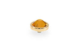 Bocconi flat Top 9mm - Gold