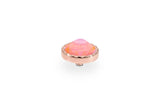 Bocconi flat Top 9mm - Rose Gold