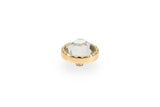 Bocconi flat Top 9mm - Gold