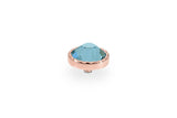 Bocconi flat Top 9mm - Rose Gold