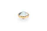 Bocconi flat Top 9mm - Gold