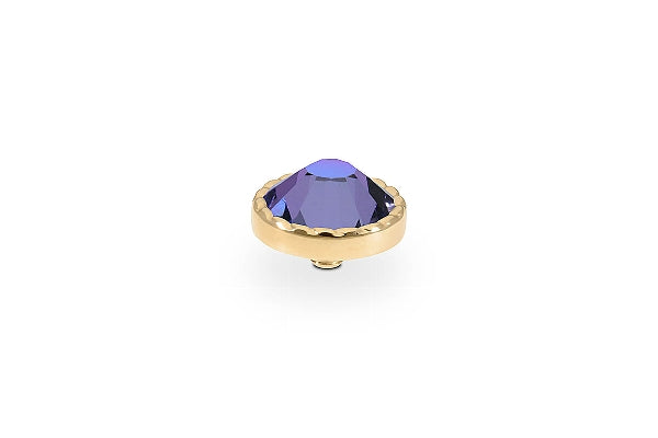 Bocconi flat Top 9mm - Gold