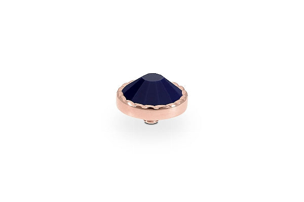 Bocconi flat Top 9mm - Rose Gold
