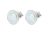Tondo Deluxe Stud Earring 13mm - Silver