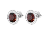 Tondo Deluxe Stud Earring 13mm - Silver