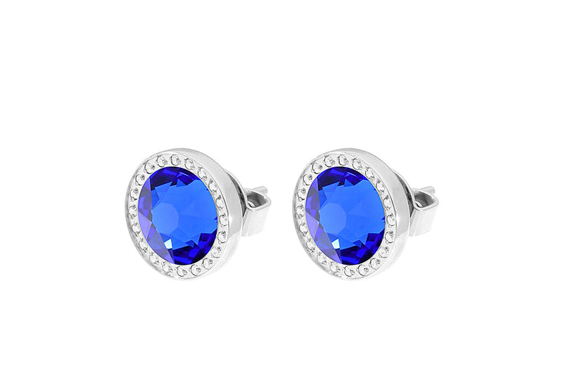 Canino Deluxe Stud Earring 10.5mm - Silver
