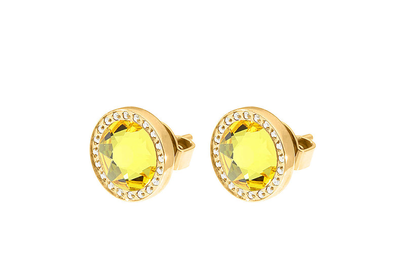 Canino Deluxe Stud Earring 10.5mm - Gold