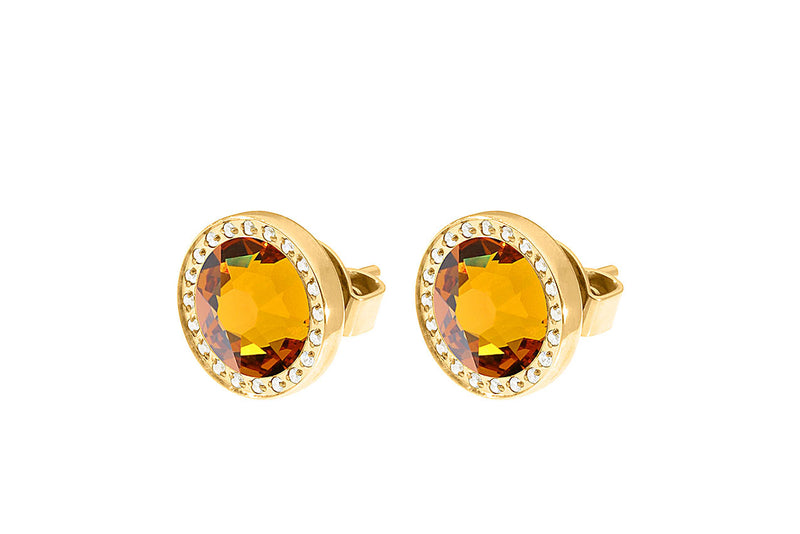 Canino Deluxe Stud Earring 10.5mm - Gold