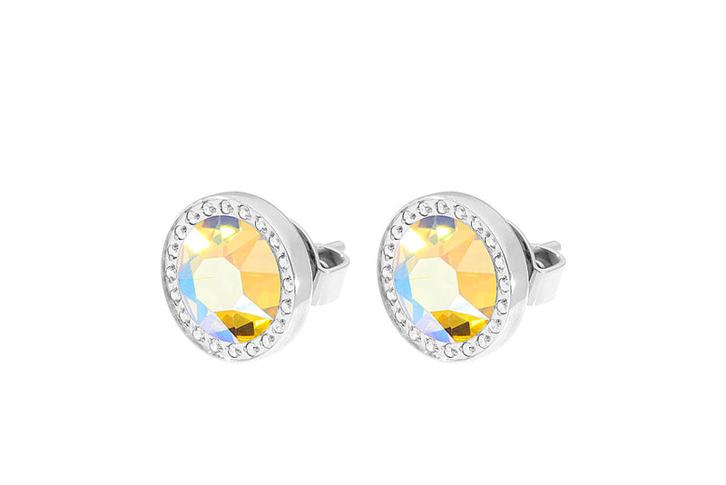 Canino Deluxe Stud Earring 10.5mm - Silver
