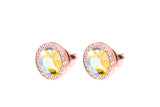Canino Deluxe Stud Earring 10.5mm - Rose Gold
