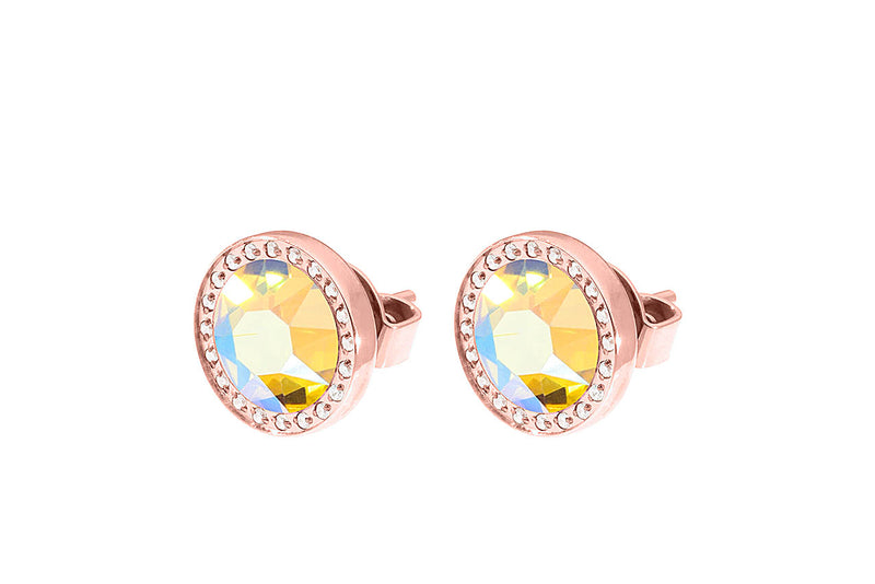 Canino Deluxe Stud Earring 10.5mm - Rose Gold