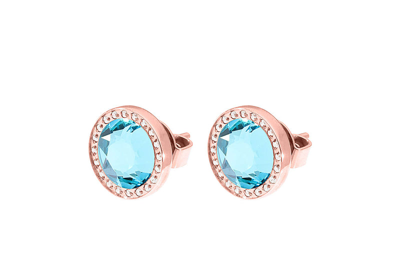 Canino Deluxe Stud Earring 10.5mm - Rose Gold