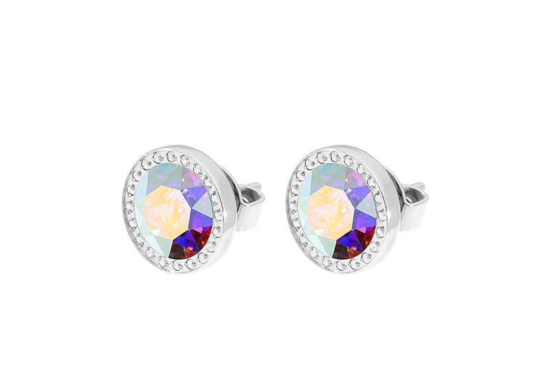 Canino Deluxe Stud Earring 10.5mm - Silver