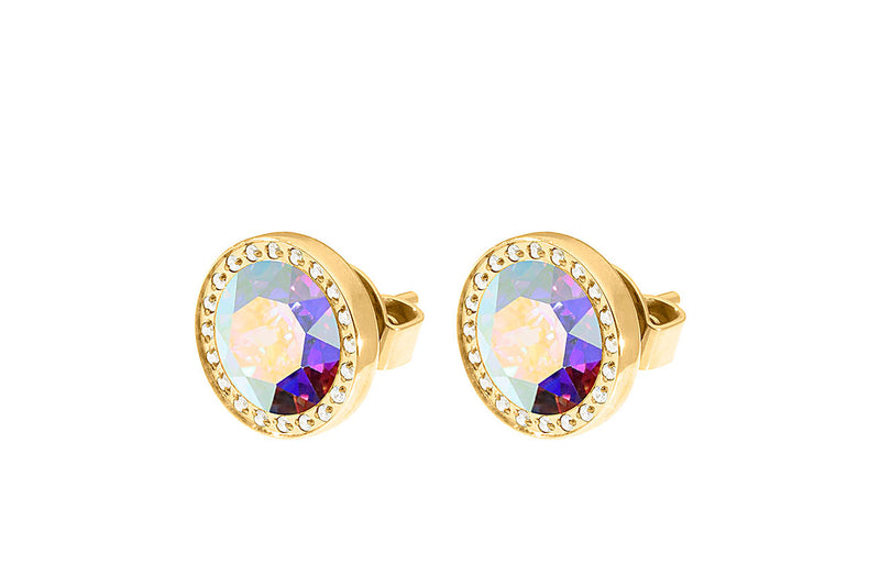 Canino Deluxe Stud Earring 10.5mm - Gold