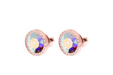 Canino Deluxe Stud Earring 10.5mm - Rose Gold