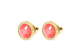 Canino Deluxe Stud Earring 10.5mm - Gold