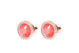 Canino Deluxe Stud Earring 10.5mm - Rose Gold