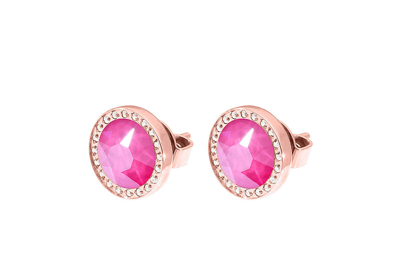 Canino Deluxe Stud Earring 10.5mm - Rose Gold