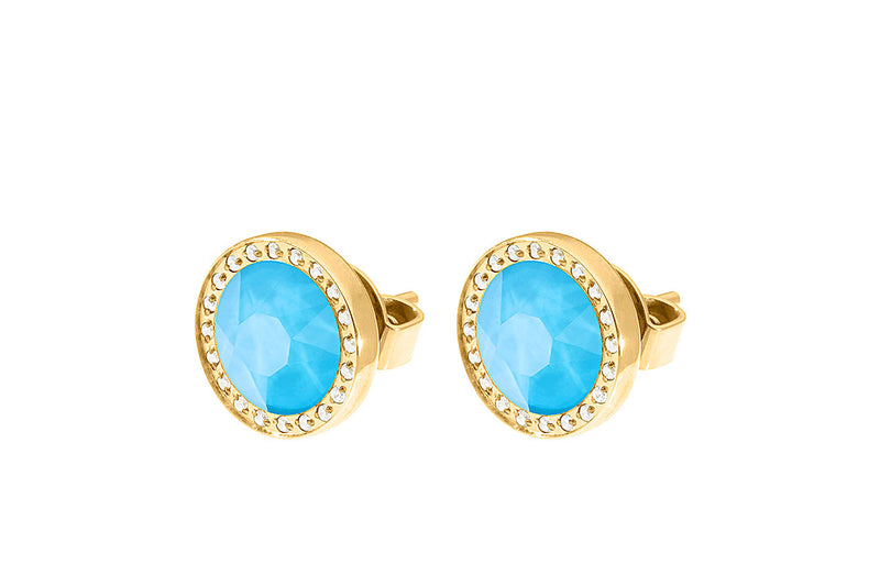 Canino Deluxe Stud Earring 10.5mm - Gold