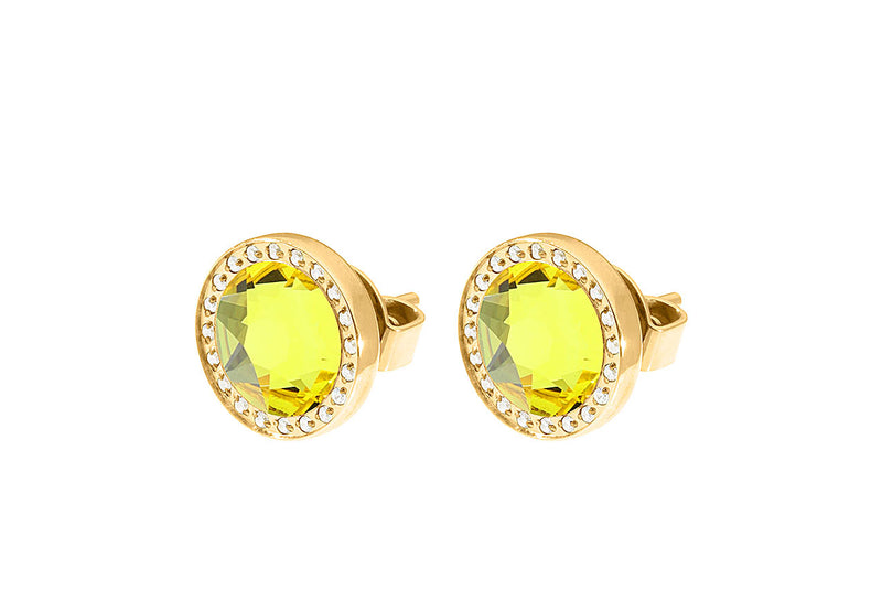 Canino Deluxe Stud Earring 10.5mm - Gold