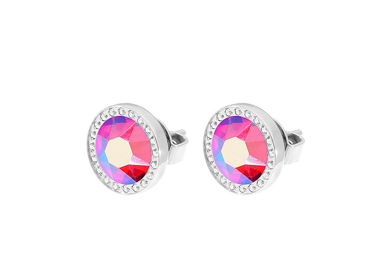 Canino Deluxe Stud Earring 10.5mm - Silver
