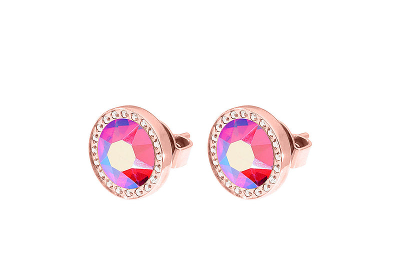 Canino Deluxe Stud Earring 10.5mm - Rose Gold