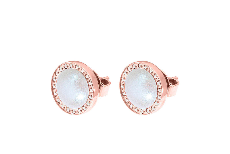 Canino Deluxe Stud Earring 10.5mm - Rose Gold
