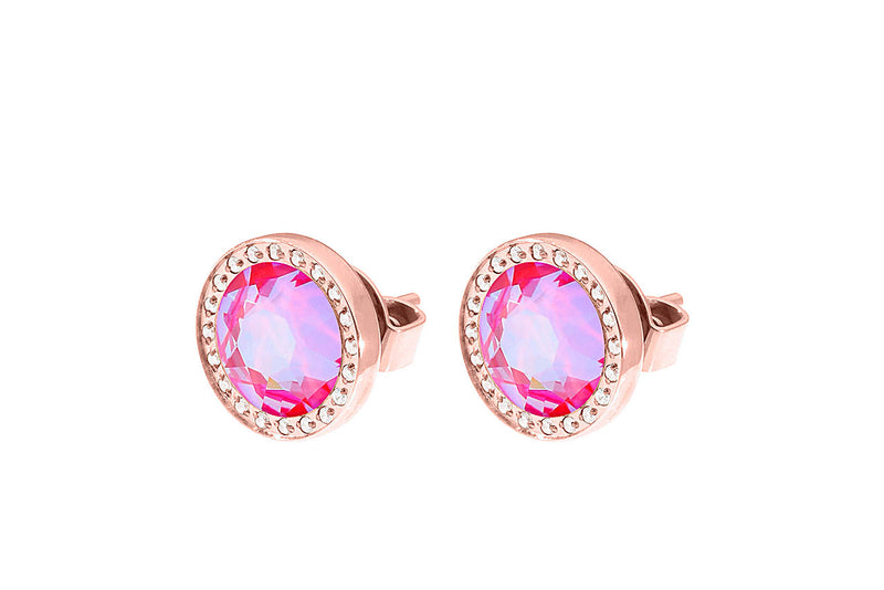 Canino Deluxe Stud Earring 10.5mm - Rose Gold