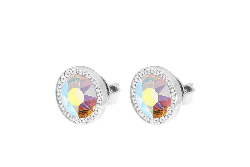 Canino Deluxe Stud Earring 10.5mm - Silver