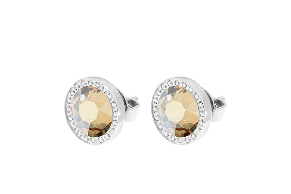 Canino Deluxe Stud Earring 10.5mm - Silver