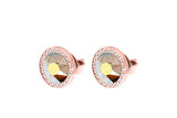 Canino Deluxe Stud Earring 10.5mm - Rose Gold