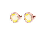 Canino Deluxe Stud Earring 10.5mm - Rose Gold