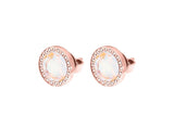 Canino Deluxe Stud Earring 10.5mm - Rose Gold