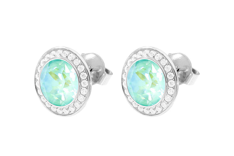 Tondo Deluxe Stud Earring 13mm - Silver