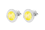 Tondo Deluxe Stud Earring 13mm - Silver